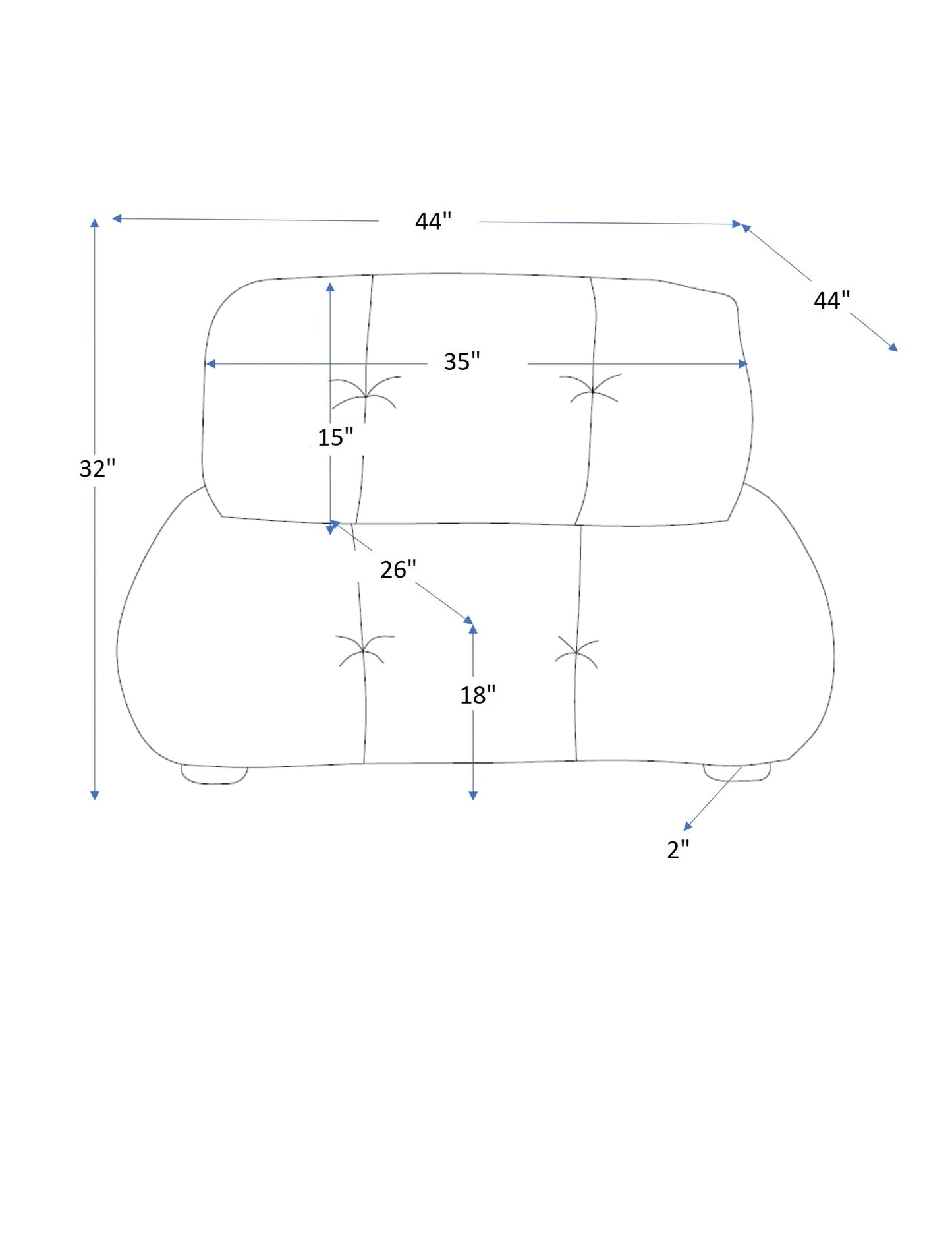 Rouen Modular Chair