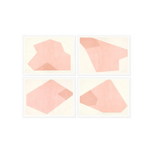 Pink Modern Shapes Series