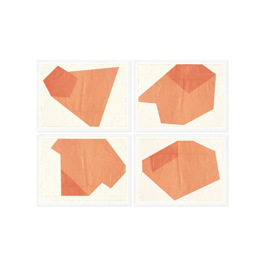 Tangerine Modern Shapes Series