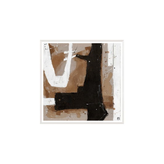 Umber Connection on Linen II