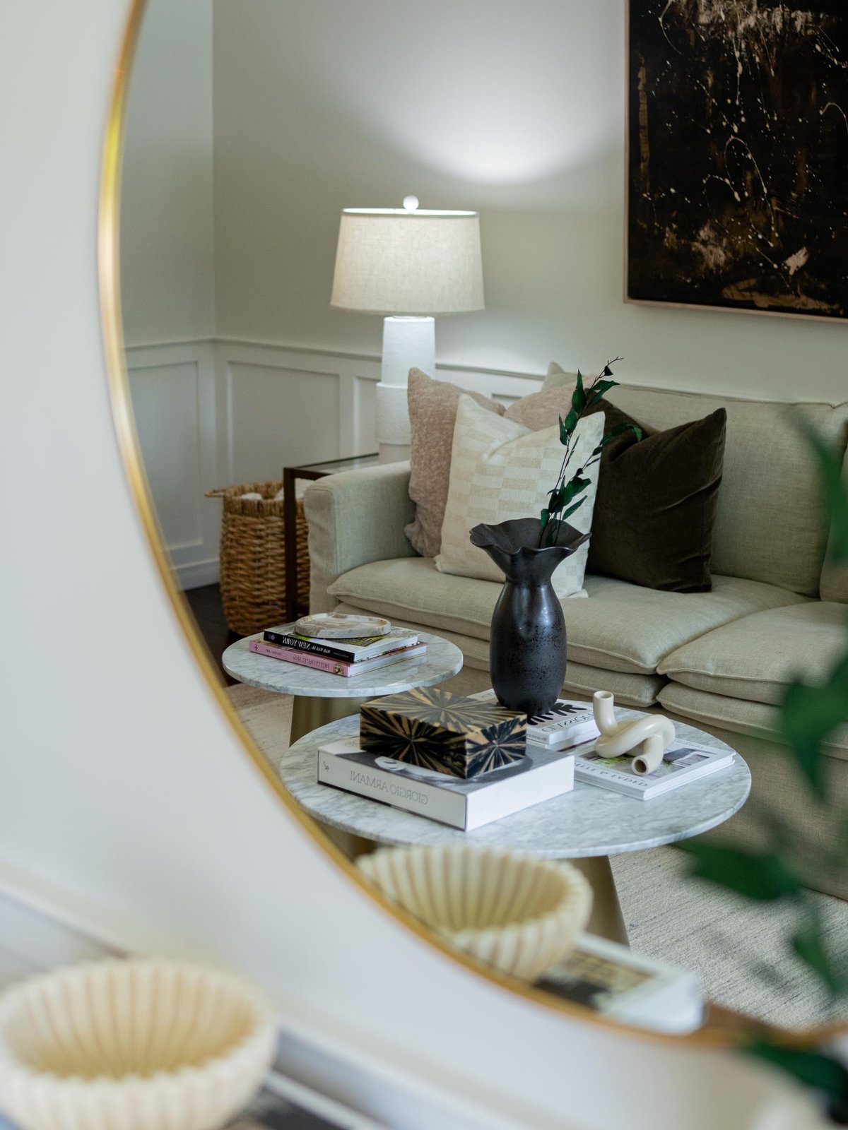 Full home staging by Willow and Dove Studios